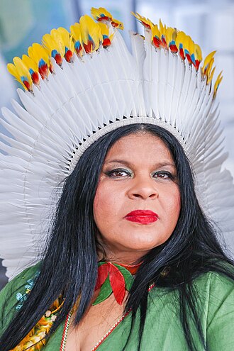 Sônia Bone de Souza Silva Santos (Sônia Guajajara)